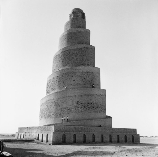 Latifalani-Minaret of the Great Mosque of Samarra  1960
